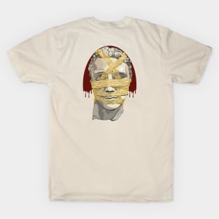 Head of St. John the Baptist - Colored - Red Gold T-Shirt